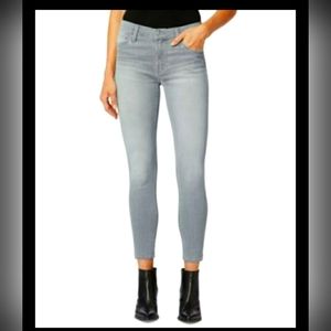 Hudson Nico Midrise Super Skinny in Gray - Size 30